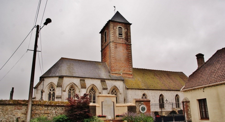  ²église Saint-Omer - Wierre-au-Bois