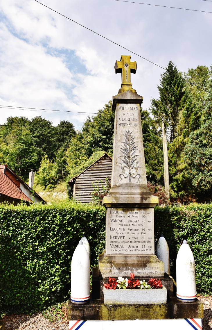 Monument-aux-Morts - Willeman