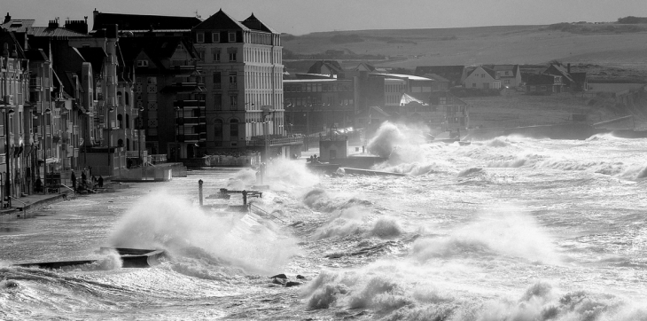 Wimereux dans la tempete