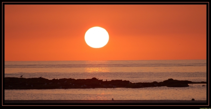 Couché de soleil sur Wimereux