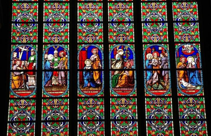 VITRAIL DE L'EGLISE - Guérande