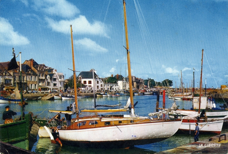 Le port (carte postale de 1960) - Le Croisic