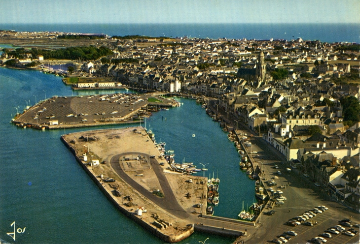Le Port et les Quais (carte postale de 1972) - Le Croisic