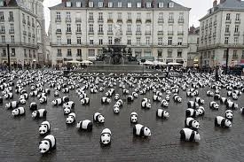 Des pandas place royal - Nantes