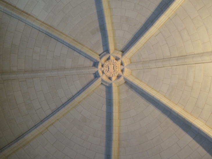 Plafond de salle dans le Grand Logis du château - Nantes