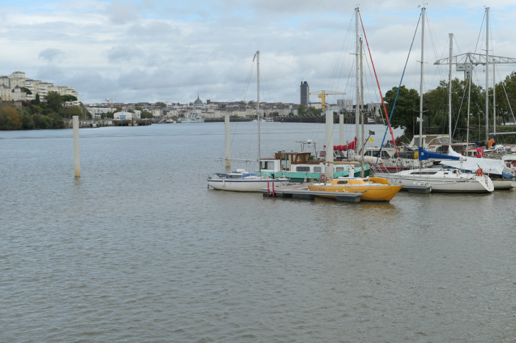 La ville vue de Trentemoult - Nantes