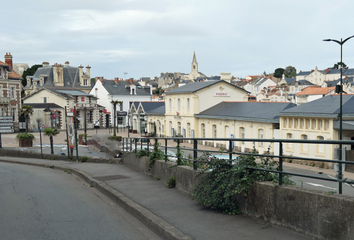 Vue sur la ville - Pornic