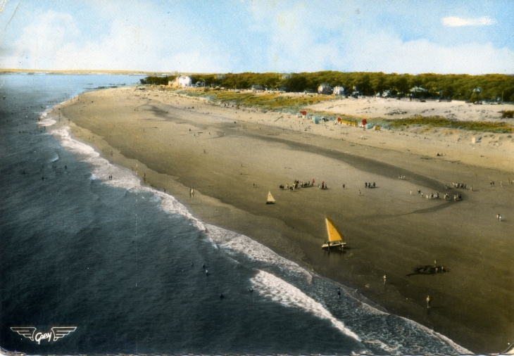 La Plage (carte postale de 1965) - Saint-Brevin-les-Pins