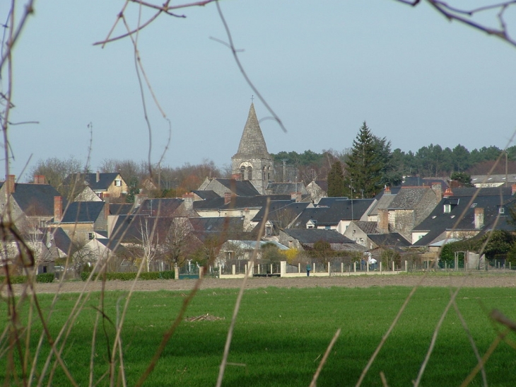 Vue du bourg de CUON