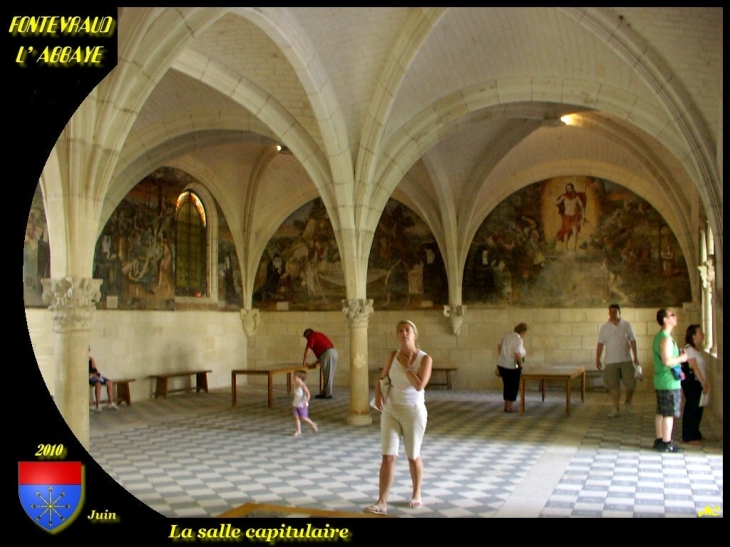 La salle capitulaire - Fontevraud-l'Abbaye