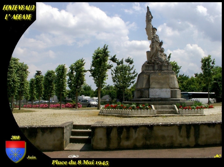 Lace du 8 mai 1945 - Fontevraud-l'Abbaye