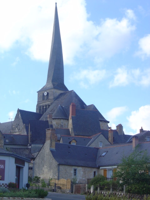 Le clocher - Le Vieil-Baugé