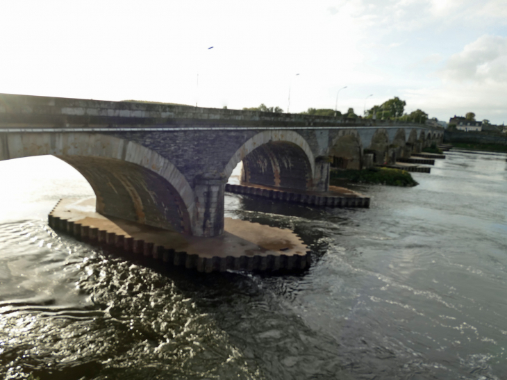 Le pont du Dumnacus sur la Loire - Les Ponts-de-Cé