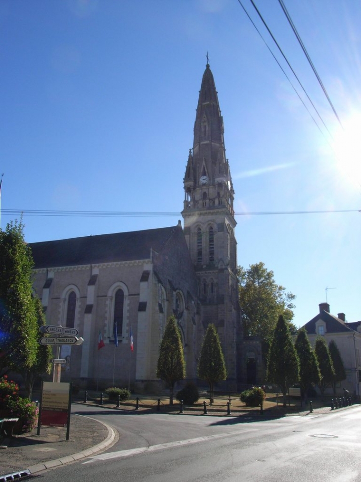 Eglise Martigné Briand (ph 2) - Martigné-Briand