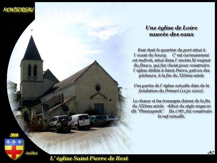 Eglise Saint Pierredu Rest - Montsoreau