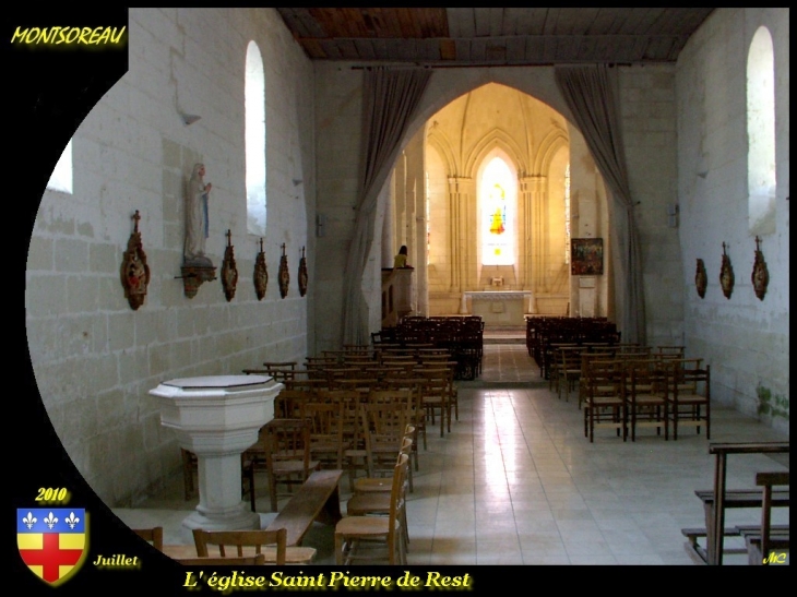 Eglise Saint Pierredu Rest - Montsoreau