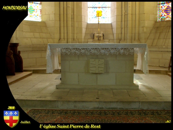 Eglise Saint Pierredu Rest - Montsoreau