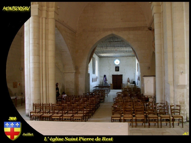 Eglise Saint Pierre du Rest - Montsoreau