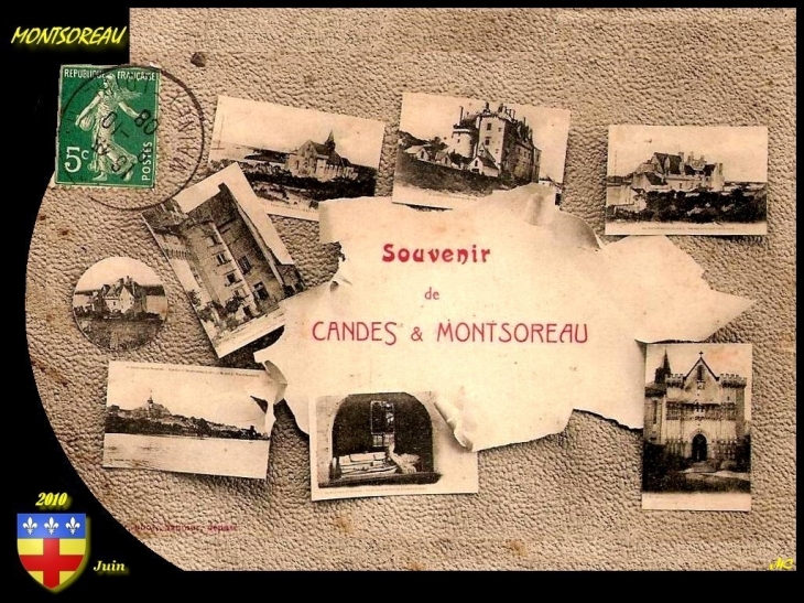 Carte postale ancienne - Montsoreau