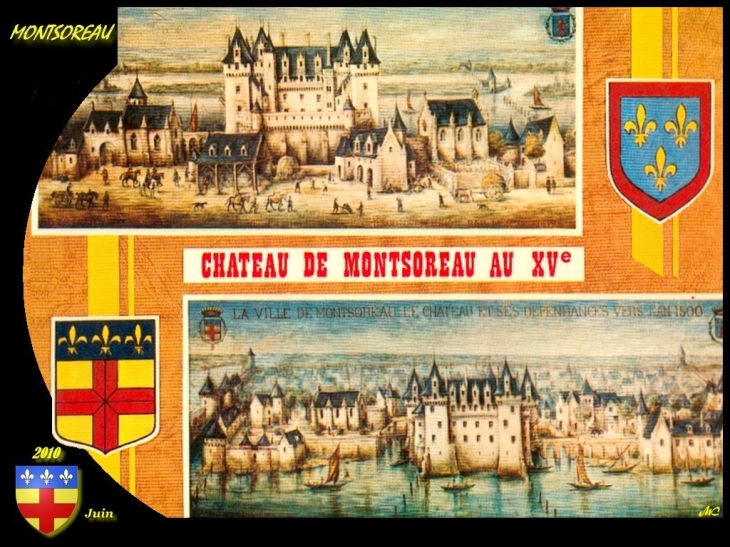 Carte postale ancienne - Montsoreau