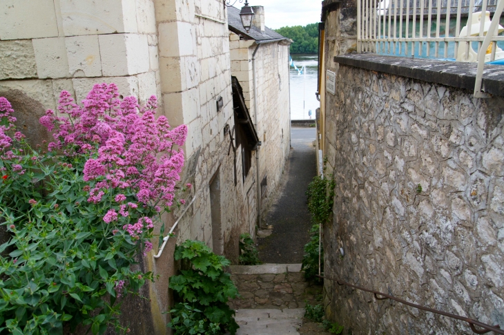 Ruelle de la vieille porte. - Montsoreau