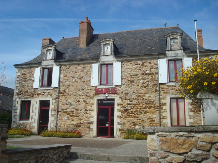 Mairie (ancien presbytère. 1763) - Sceaux-d'Anjou