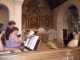 Intérieur de l'église Saint-Etienne du XIe siècle.