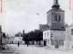 Photo suivante de Ballée Place de l'église, vers 1903 (carte postale ancienne).