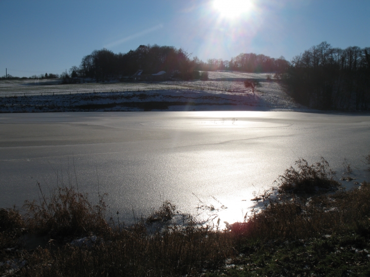 Soleil sur le barrage - Bourgon