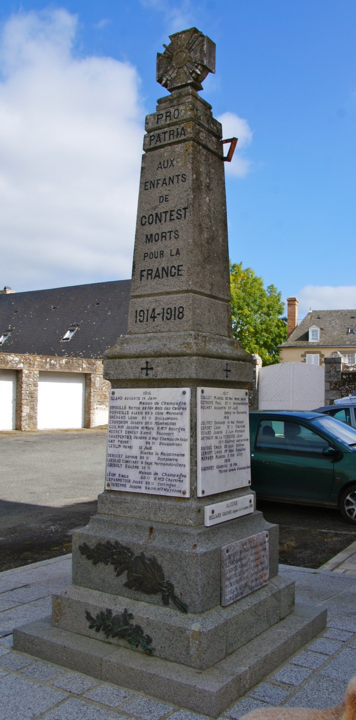 Le Monument aux Morts - Contest