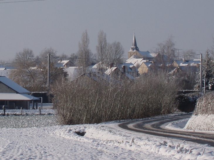 Coudray sous la neige