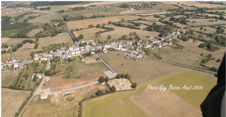 Vue aérienne générale - Épineux-le-Seguin