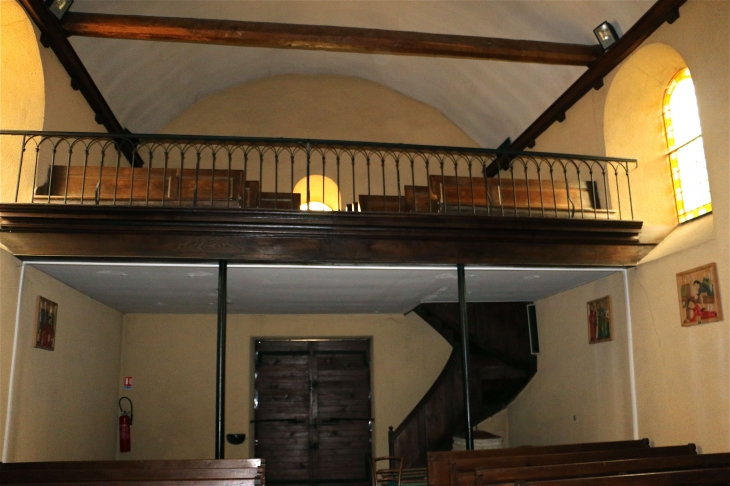 Le balcon de l'église Saint Siméon - L'Huisserie