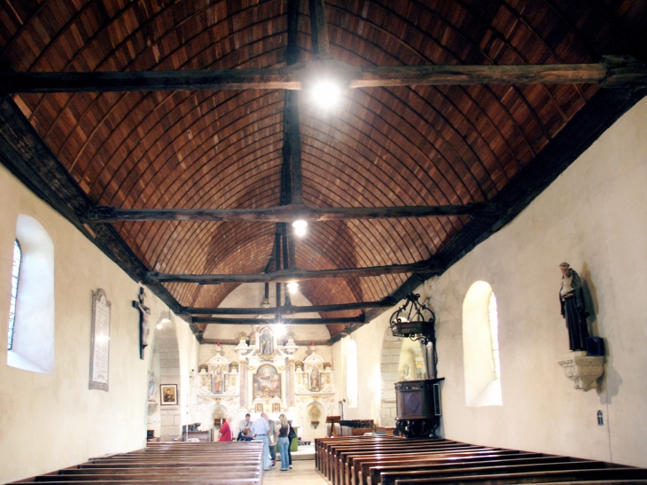 Intérieur de l'église Saint Martin - La Bigottière