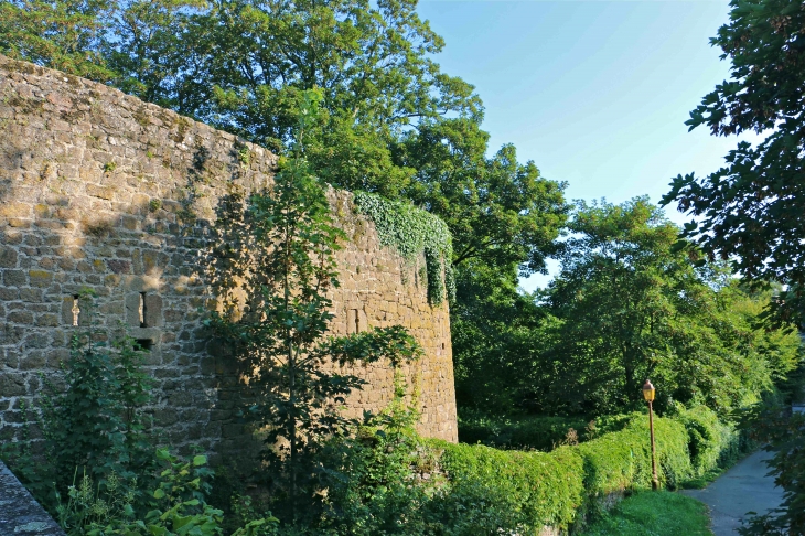 Le chemin de ronde du château - Lassay-les-Châteaux