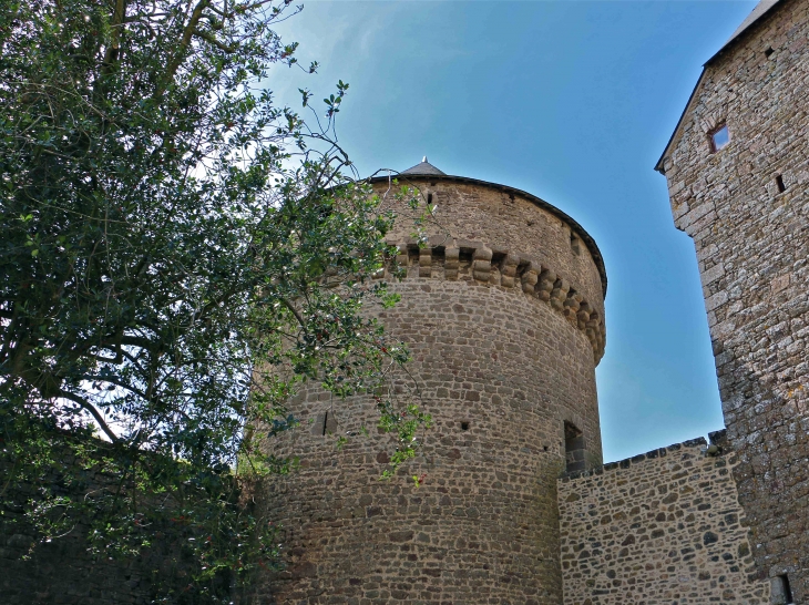 Depuis la cour du château - Lassay-les-Châteaux