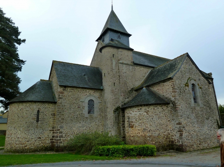 Grenoux : Eglise Saint-Sulpice du XI° - Laval