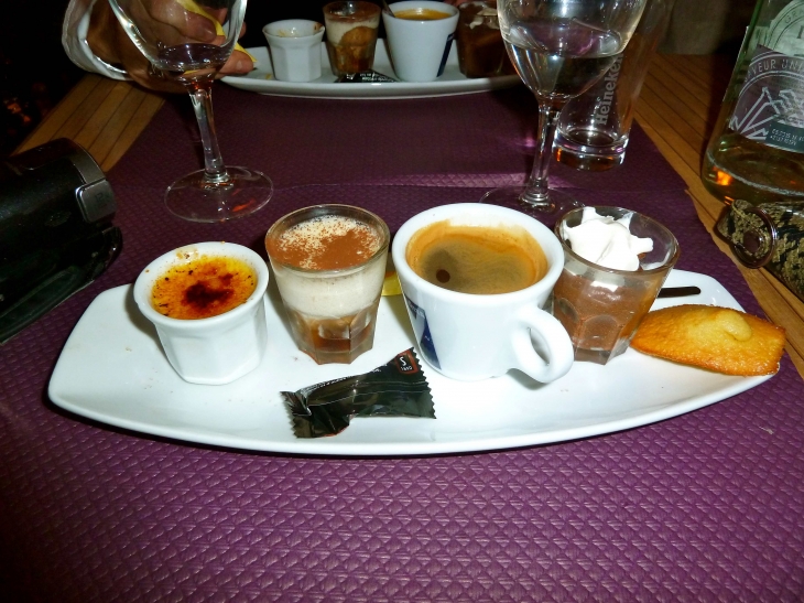 Café Gourmand de la Brasserie  - Laval