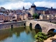 Photo suivante de Laval Le Château et le vieux Pont, vers 1970.(carte postale).