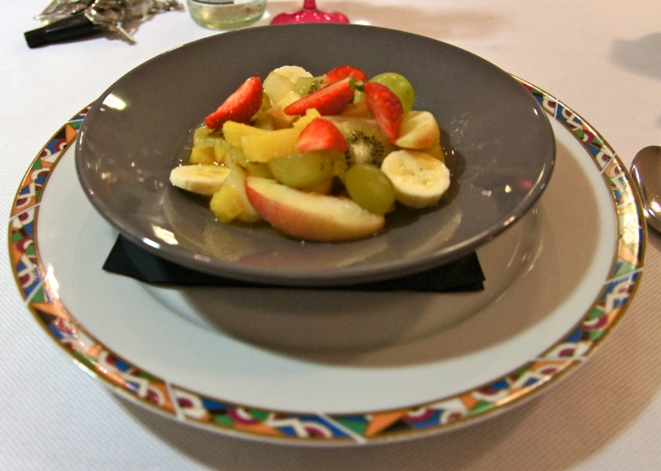 L'assiette du restaurant. - Moulay