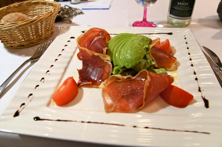 L'assiette du restaurant. - Moulay