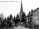 L'église, vers 1905 (carte postale ancienne).