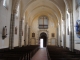 Photo précédente de Sacé Eglise Saint Hippolyte : la nef vers le portail.