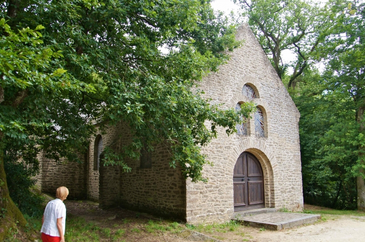 La Chapelle Saint-Michel, construite en 1938-39 : Fontaine-Daniel. - Saint-Georges-Buttavent