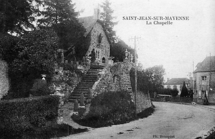 La-chapelle Saint-Trèche.-vers-1910-carte-postale-ancienne - Saint-Jean-sur-Mayenne