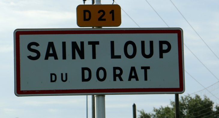 Les habitants s'appellent Les Lipudoratoirs - Saint-Loup-du-Dorat