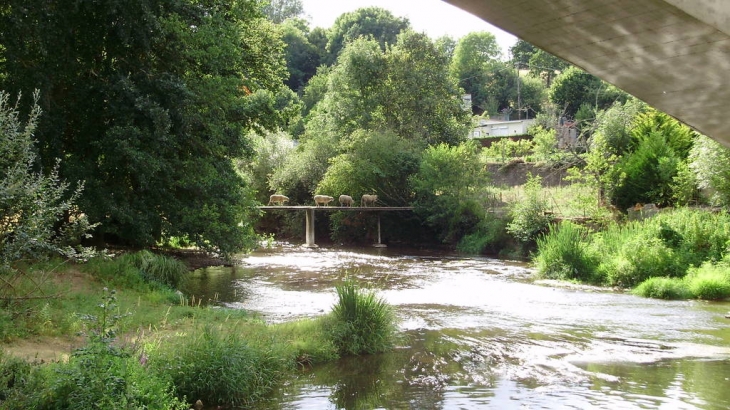 Passage à gué - Beaumont-sur-Sarthe