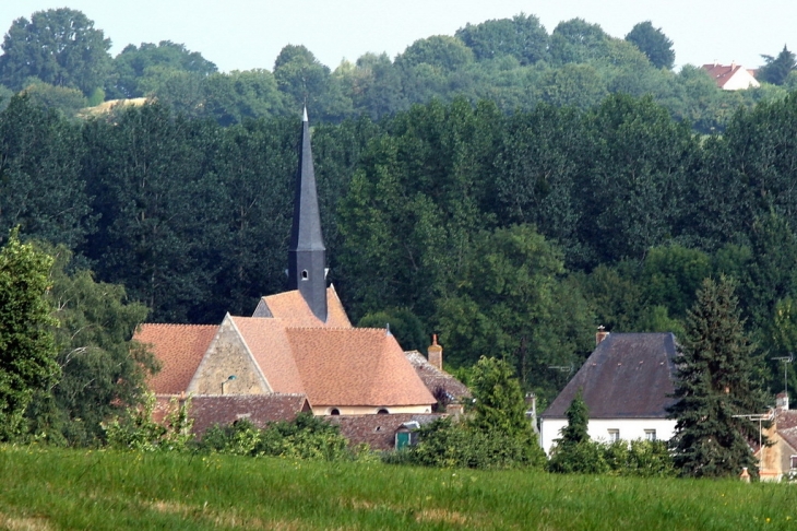 Eglise d'Aulaines - Bonnétable