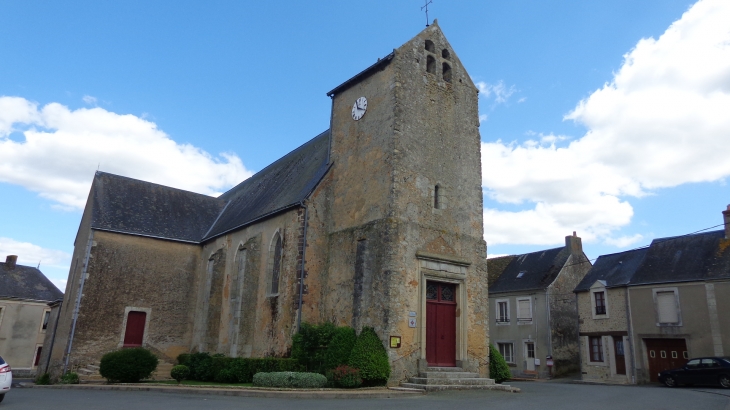 Elglise dédiée à St Fraimbault et à Saint Antoine (XIè siècle) - Épineu-le-Chevreuil