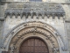 Photo suivante de Fresnay-sur-Sarthe Détail du portail de l'église.